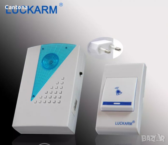 БЕЗЖИЧЕН ЗВЪНЕЦ ЗА ВРАТА НА БАТЕРИИ, снимка 1