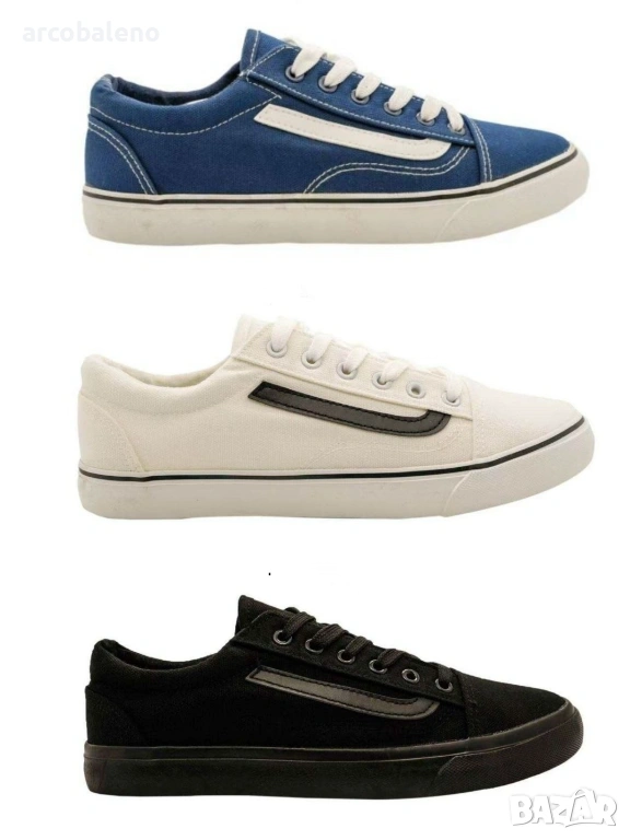 Мъжки ниски кецове, 3цвята , снимка 1