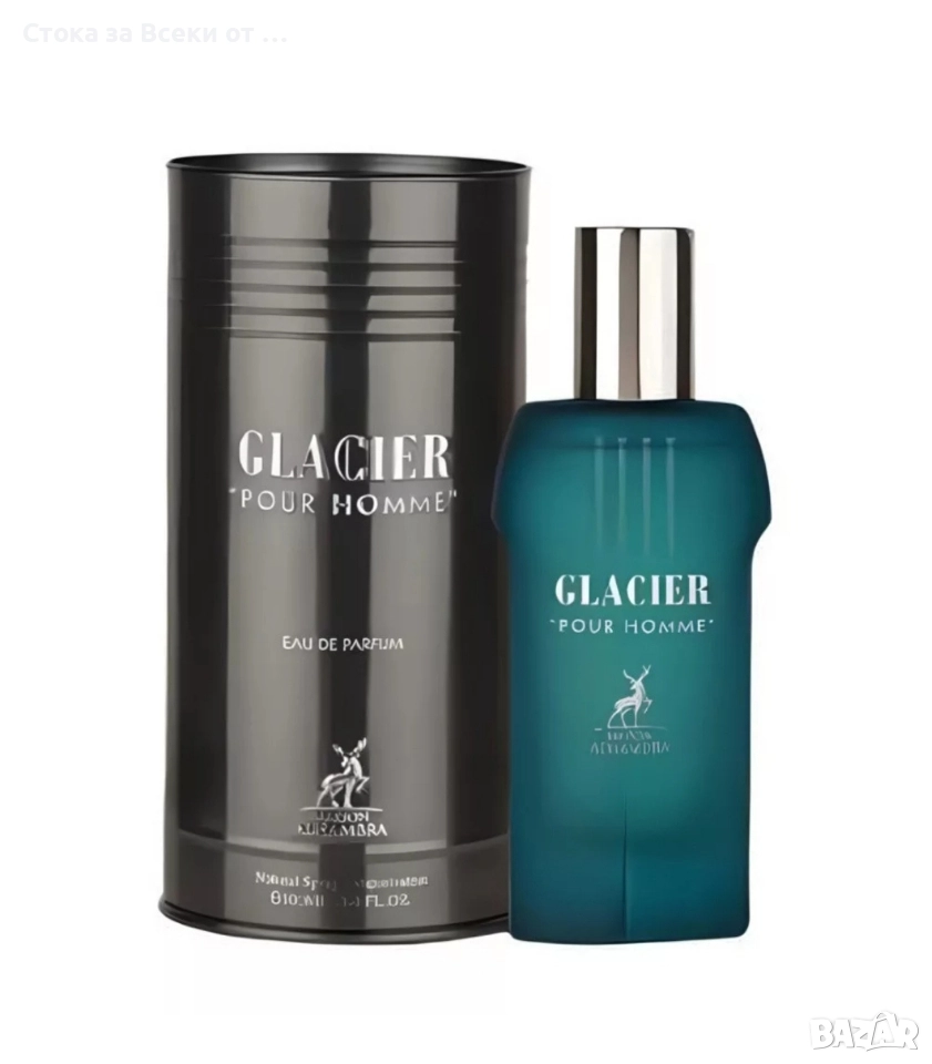 Мъжки парфюм Maison Alhambra Glacier Pour Homme, EDP 100, снимка 1