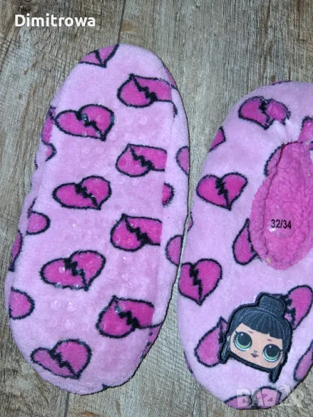 намалена цена 12 лв н.32/34 LOL SURPRISE  Домашни пантофи, снимка 1
