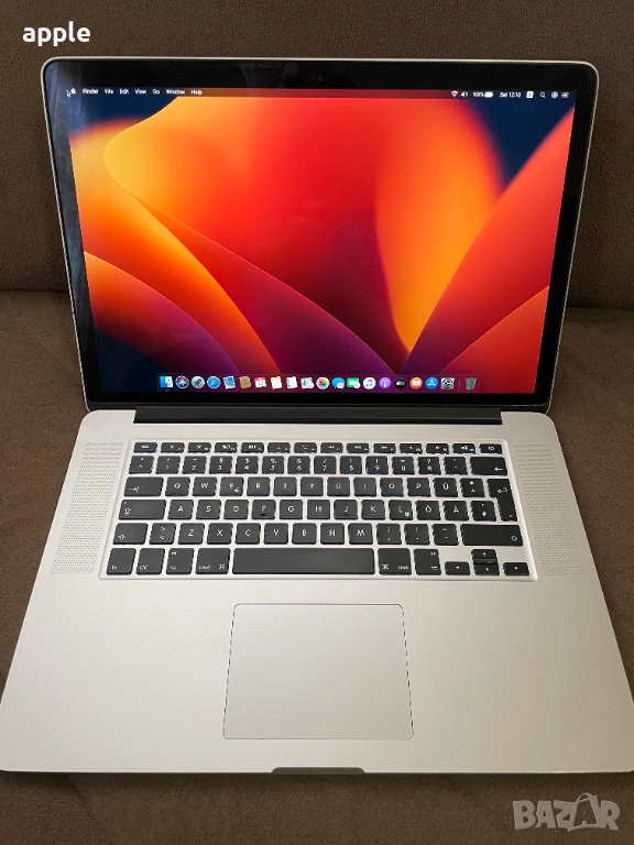 15" Core i7 MacBook Pro A1398 (Late 2013-DG)-i7/16GB RAM/512 GB SSD/2GB VGA, снимка 1