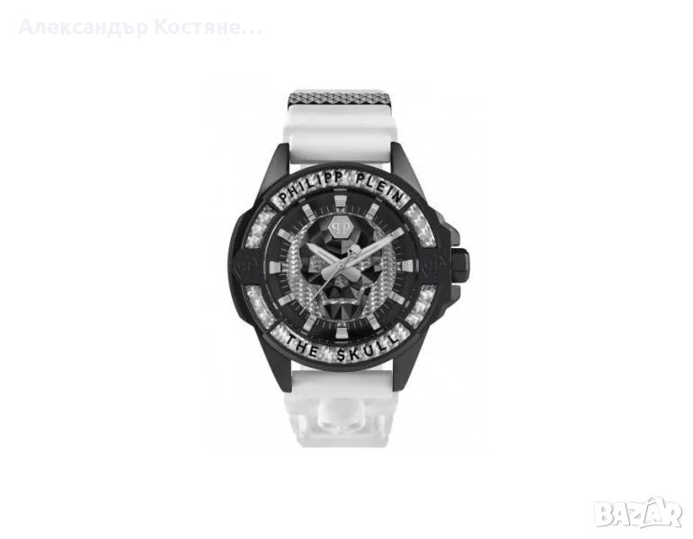 Мъжки часовник Philipp Plein THE $KULL CARBON FIBER 44mm - PWAAA1822, снимка 1