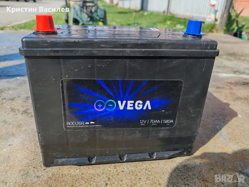 Акумулатор VEGA 12V, снимка 1