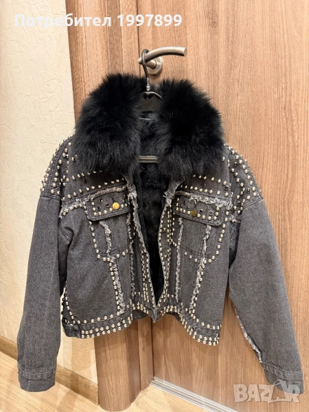 Дамско яке с пух, снимка 1