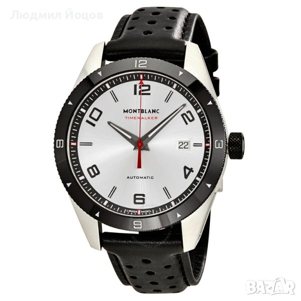 Мъжки часовник MONTBLANC TimeWalker Auto Silver НОВ - 4749.99 лв., снимка 1