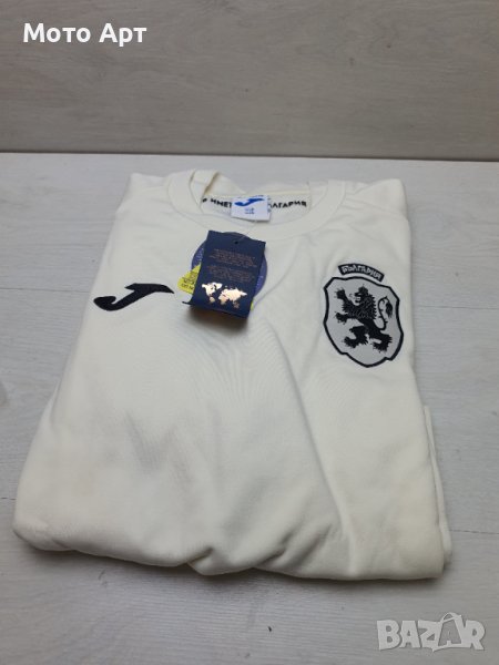 Оригинална Футболна Блуза България JOMA Размер М Бяла, снимка 1