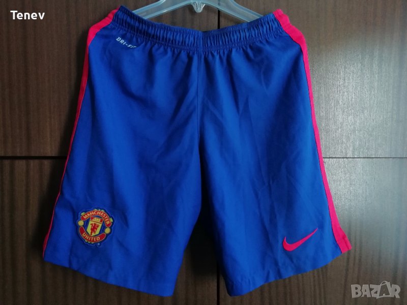 Manchester United Nike оригинални шорти 2014/2015 трети екип Манчестър Юнайтед S, снимка 1