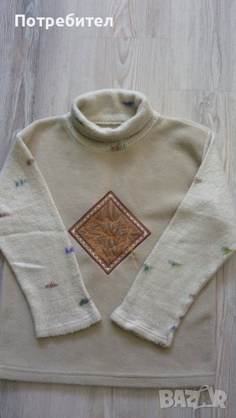 Детски ватиран пуловер над 5 год., снимка 1