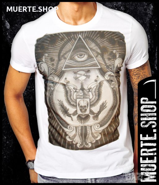 Тениска с щампа ILLUMINATI, снимка 1