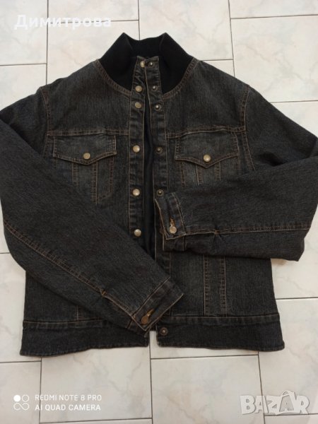 Подплатено дънково яке, снимка 1