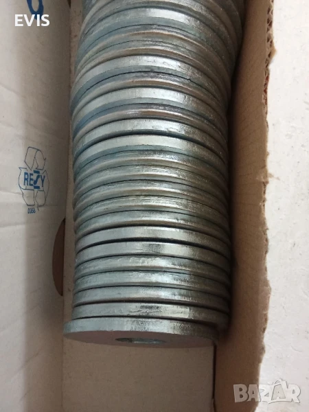 Шайби за дърво DIN 440 –22,0, Ø70 mm, дебелина 5 mm – 50 броя, снимка 1