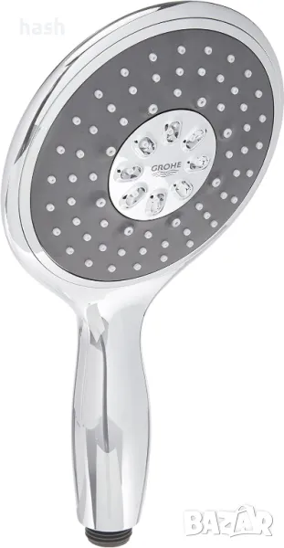 Душ слушалка Grohe Vitalio Rain 130 26107000, 1/2'', универсална, 4 струи, против варовик, хром, снимка 1