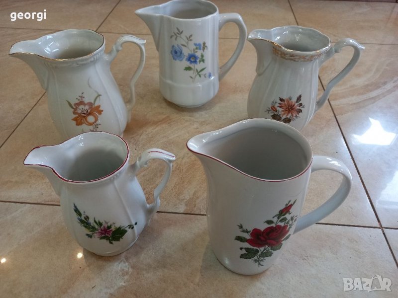 Български порцелан кани, снимка 1