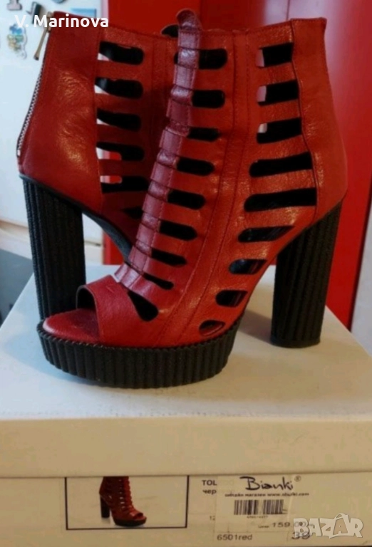 Дамски обувки Бианки, снимка 1