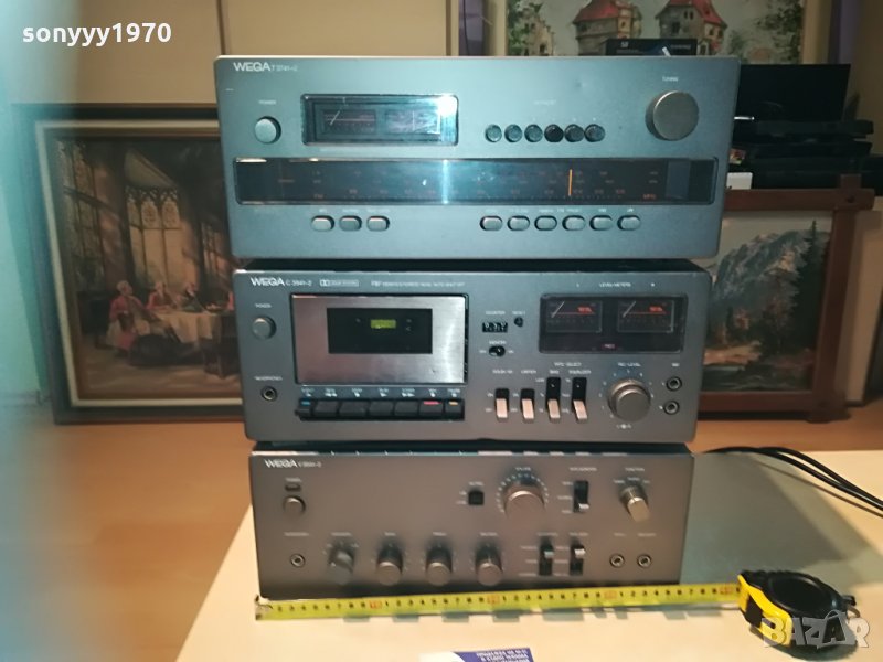 wega hifi-tuner & deck & ampli-внос швеицария, снимка 1