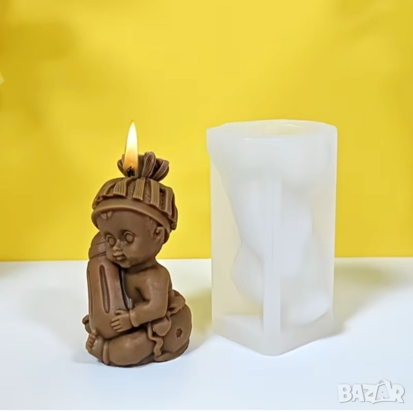 Молд бебе с биберон, снимка 1