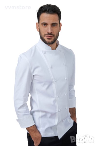 Италианска мъжка готварска куртка Cesare, Siggi, снимка 1