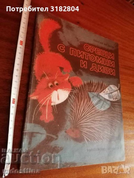 Детска книжка Срещи с питомни и диви, снимка 1