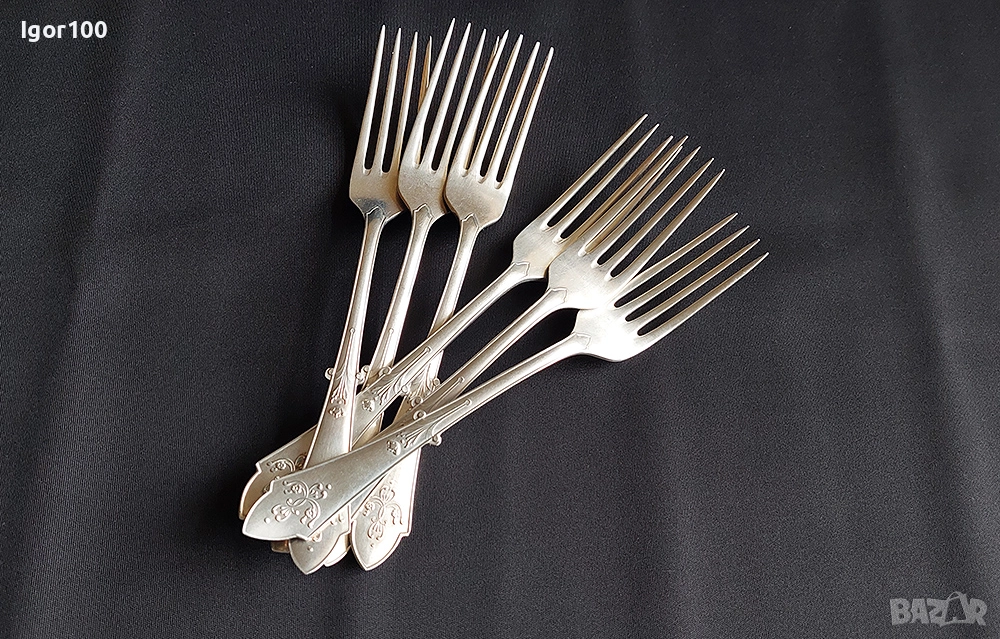 Vintage set - вилици, алпака Германия, снимка 1