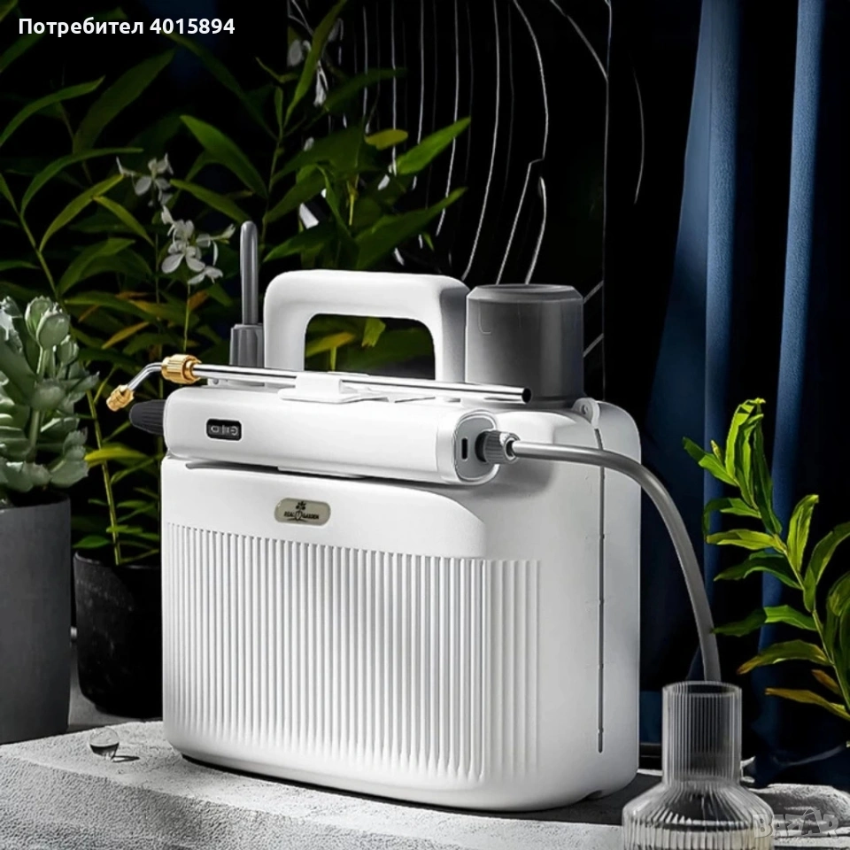 Електрическа градинска пръскачка с батерия 2200 Mah, налягане, 5L, снимка 1