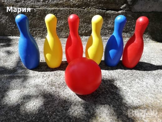 Кегли и топка-детски играчки, снимка 1