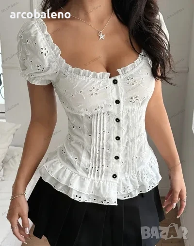 Секси дамска тениска с къси ръкави, снимка 1