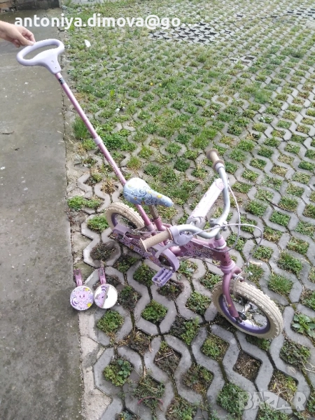 Детско колело с помощни колела, снимка 1