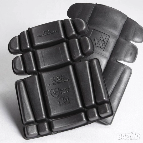 3бр. професионални наколенки за работен панталон гащеризон джоб комплект полиетиленова пяна чифтк116, снимка 1