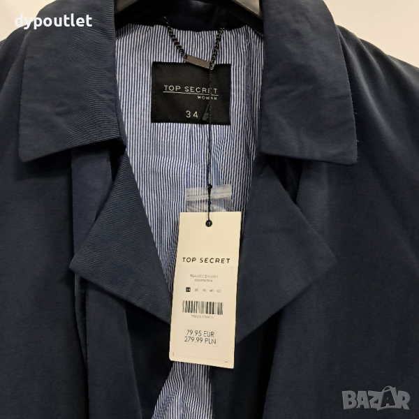Дамски шлифер Top Secret, размер -  XS/ 34/., снимка 1