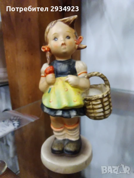 Порцеланова фигурка на Гьобел, снимка 1