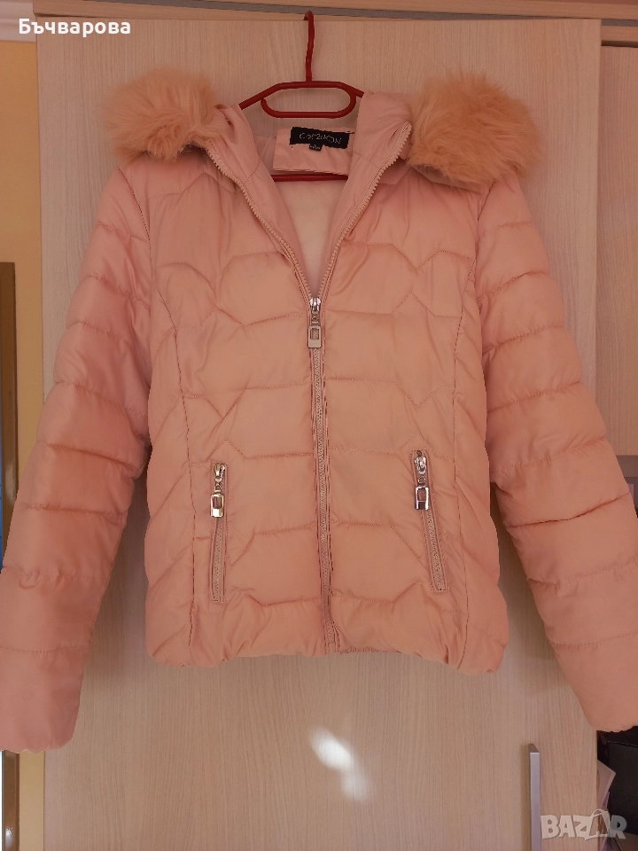 Страхотно якенце в прасковен цвят, снимка 1