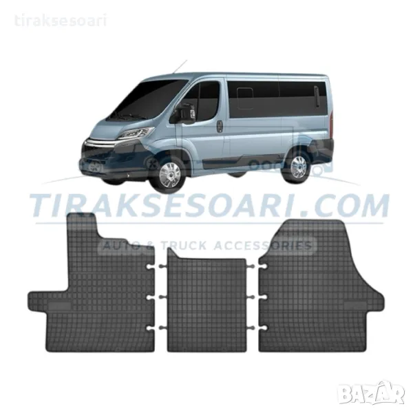 Полски Гумени стелки за бус Citroen Jumper след 2006 година, снимка 1