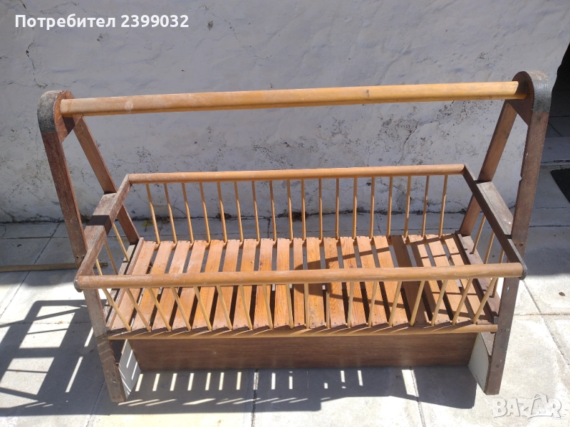   Продавам Стара бебешка люлка, снимка 1