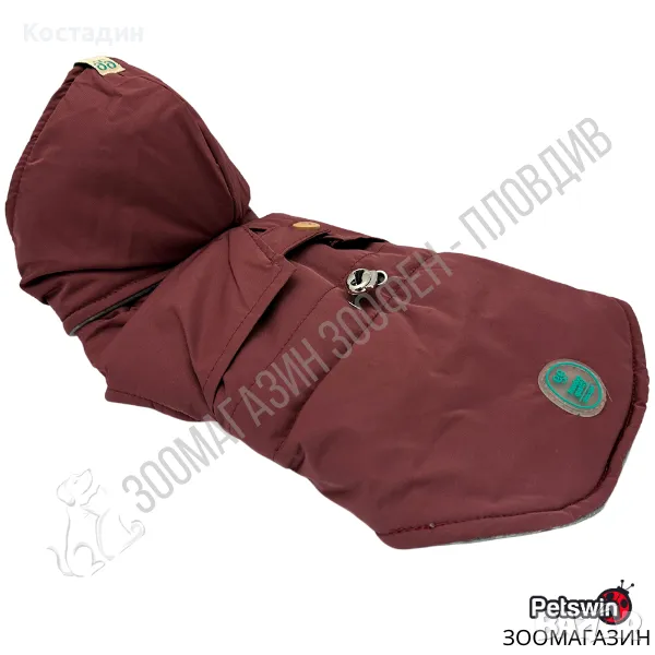 Яке за Куче/Коте - с Качулка - 7 размера - Trendy - Червена разцветка - Freedog, снимка 1