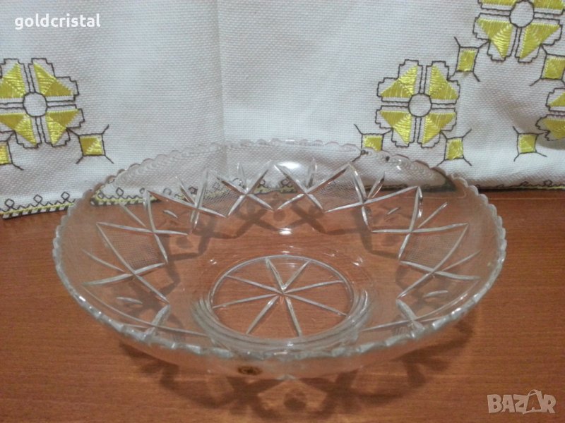 Кристална купа фруктиера , снимка 1