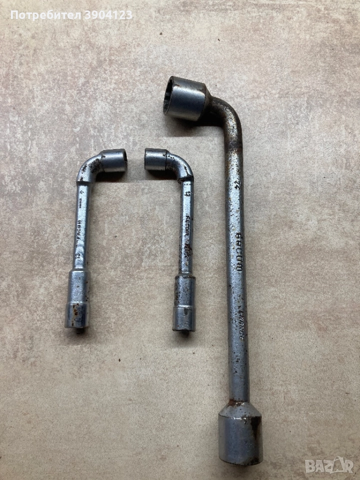 Глухи G-образни ключове Facom, снимка 1