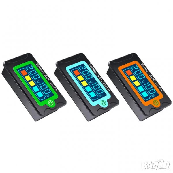 Волтметър за батерии Peacefair PZEM-009 / DC 8-100V, снимка 1