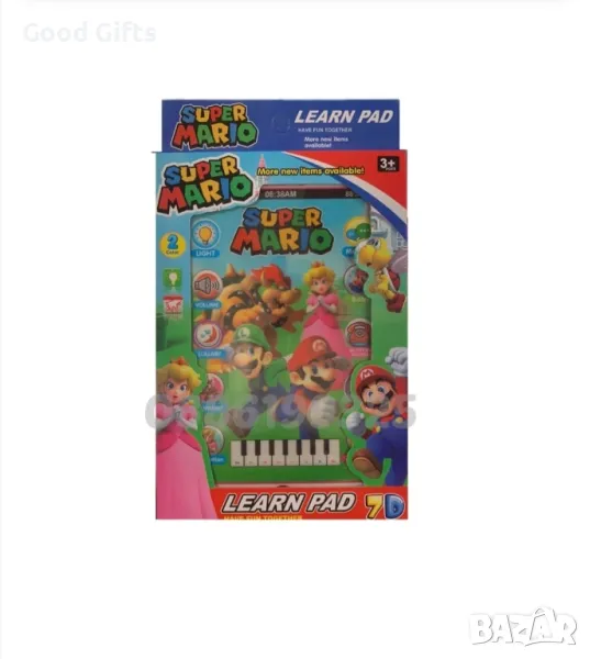 Детски образователен таблет на български Супер Марио Super Mario интерактивен таблет, снимка 1