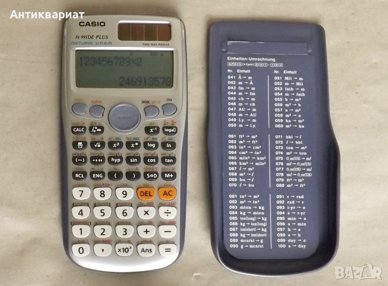Научен калкулатор Casio fx-991DE PLUS, снимка 1