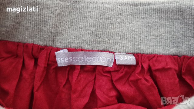 Детска карирана пола с тюл размер 3 години, снимка 4 - Детски рокли и поли - 42843160