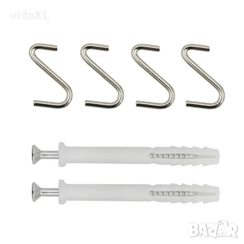 vidaXL Шкаф за микровълнова черно и дъб 60x39,6x123 см инженерно дърво, снимка 7 - Шкафове - 56146495