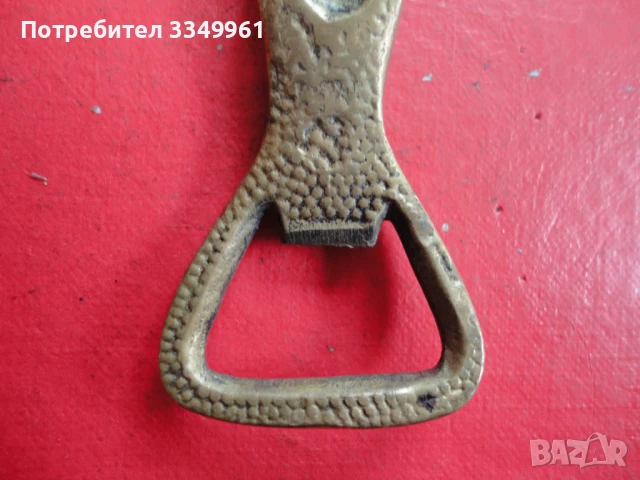 Старинна бронзова отварачка пластика , снимка 6 - Антикварни и старинни предмети - 51305782