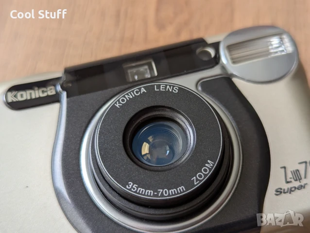 Компактен фотоапарат Konica Z-up 70 Super , снимка 6 - Фотоапарати - 50926332