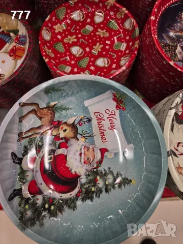 метални коледни подноси табли, снимка 15 - Аксесоари за кухня - 48088767