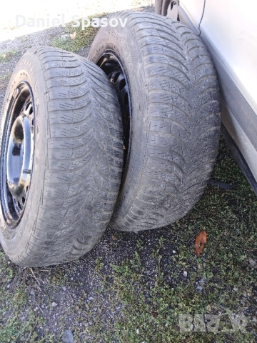 Продавам 2бр.гуми с джанти 15цола за Мерцедес , снимка 3 - Гуми и джанти - 52105511