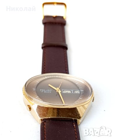 Poljot cal. 2628H 17 j (стадион) - руски механичен часовник , снимка 5 - Мъжки - 42179380