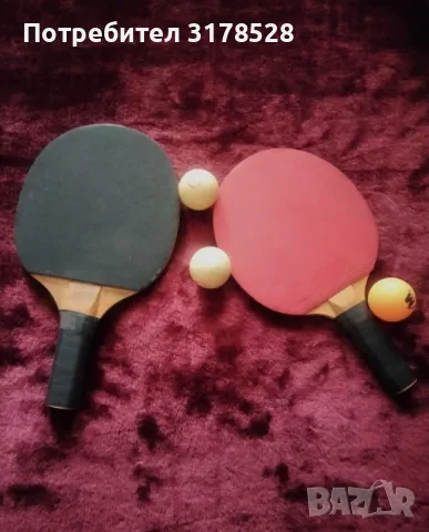 Триола(vermona) и хилки за тенис на маса с топчета и шнорхел, снимка 5 - Други - 50211388