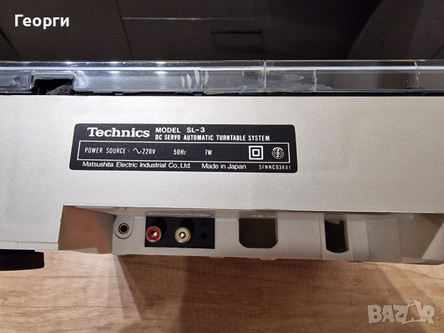 Technics SL-3 за части, снимка 5 - Грамофони - 52923173