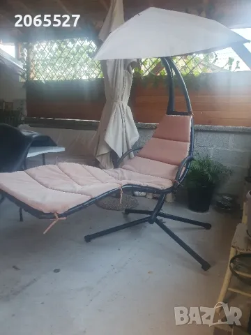 люлка-шезлонг, снимка 4 - Градински мебели, декорация  - 50012387