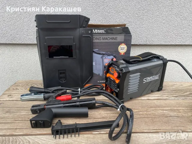 Професионален инверторен електрожен STAHLMAYER 350А с дисплей, снимка 6 - Други инструменти - 49306401
